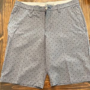 Men adidas star printed golf shorts